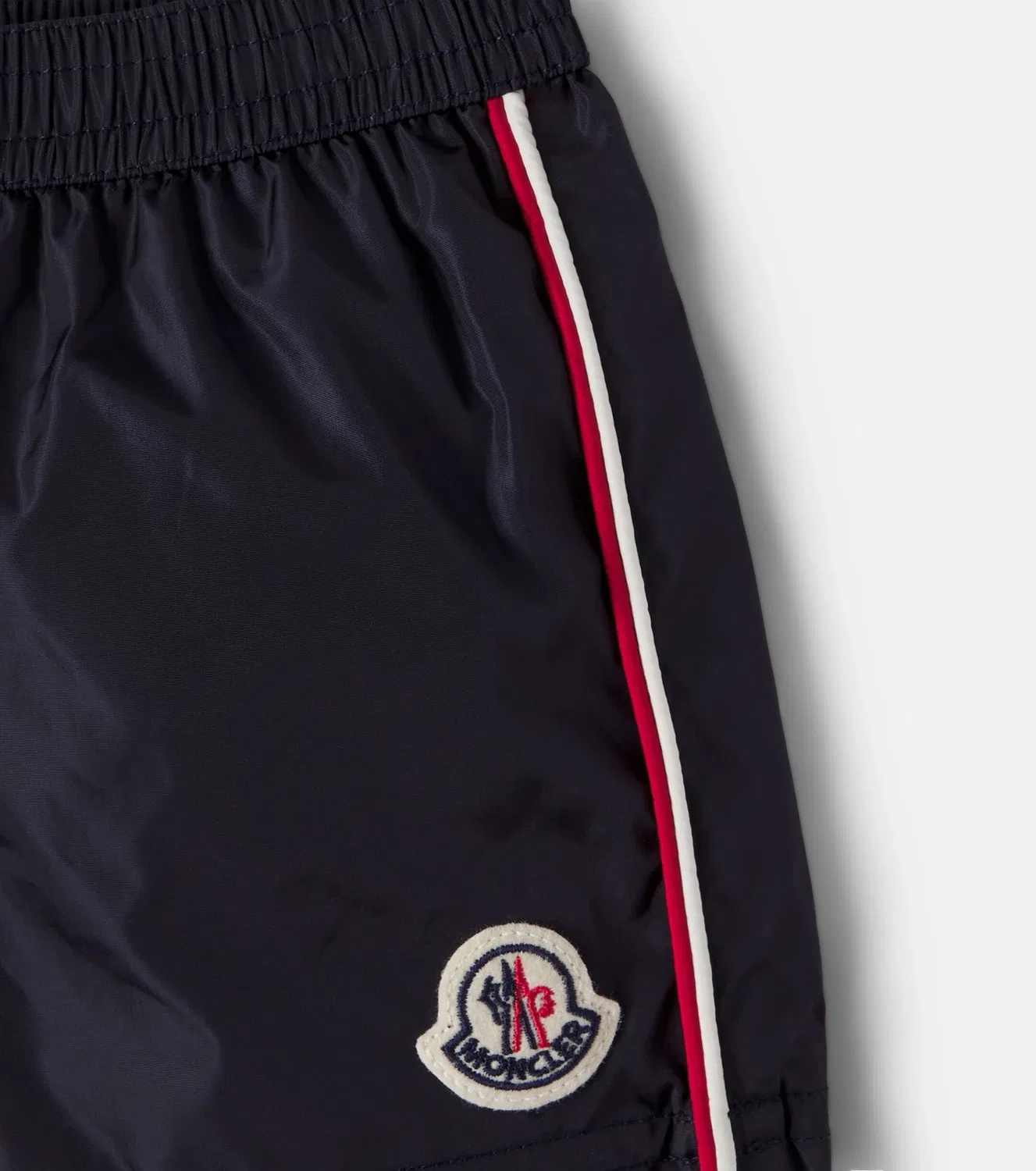 Плавательные шорты с логотипом Moncler Enfant, синий — фото 3