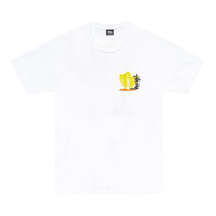 

Футболка Stussy Desert Bloom Tee 'White', белый