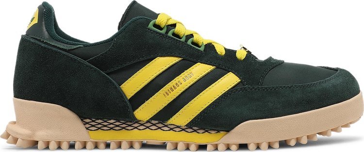 

Кроссовки Adidas Yara Shahidi x Boston Super Marathon 'Forest Night Yellow', зеленый