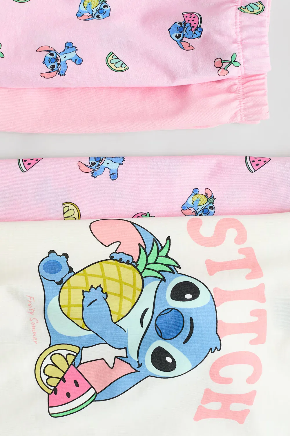 Комплект из двух пижам с принтом H&M, Hellrosa/Lilo & Stitch — фото 2