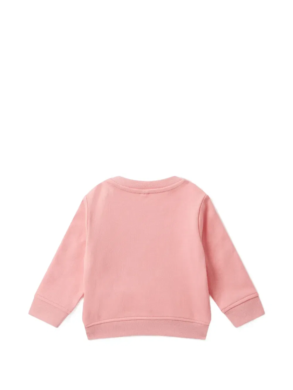 Свитшот с тюльпановым принтом Stella McCartney Kids, розовый — фото 2