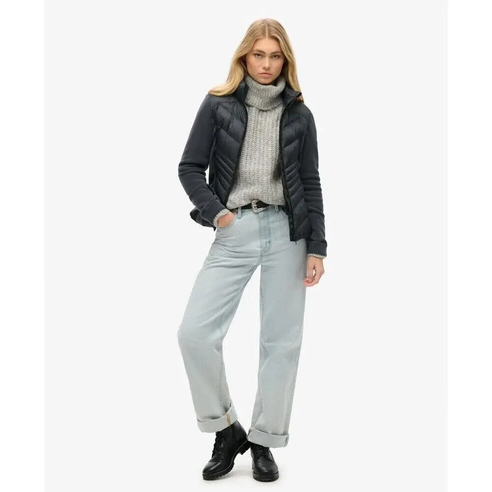 Женская флисовая куртка Storm Superdry, Blau — фото 3