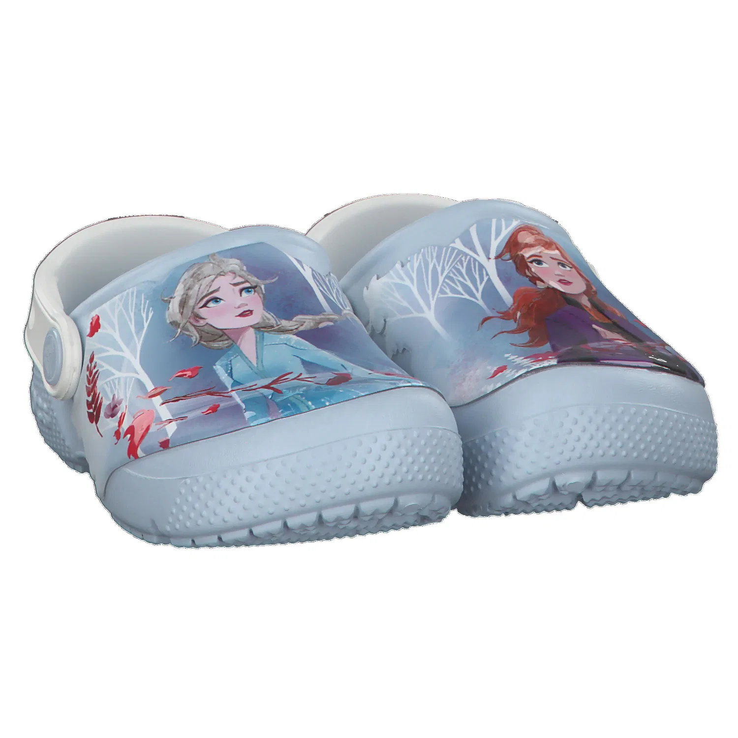 Детские сабо для девочек Frozen 2 Clog Crocs, Hellblau — фото 2