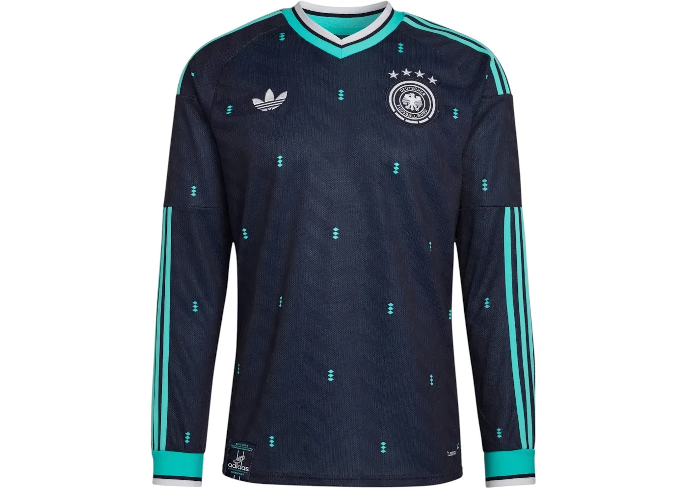 Мужская футболка с длинным рукавом Adidas, Collegiate Navy