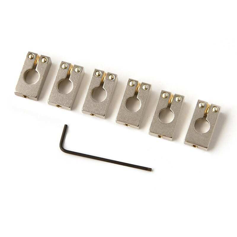 

Седла PRS Tremolo Bridge - никель (набор из 6 шт.) PRS Tremolo Bridge Saddles - (Set of 6)