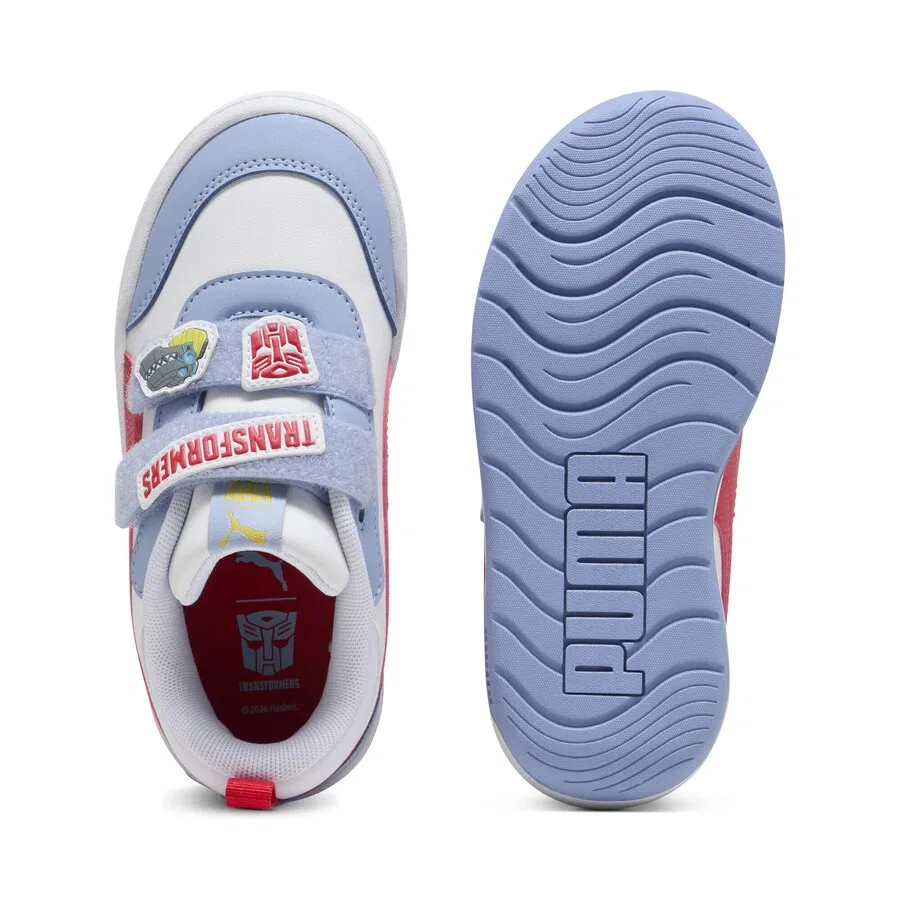 Кроссовки PUMA 'Puma x Transformers Multiflex 2 SL' белого цвета — фото 4