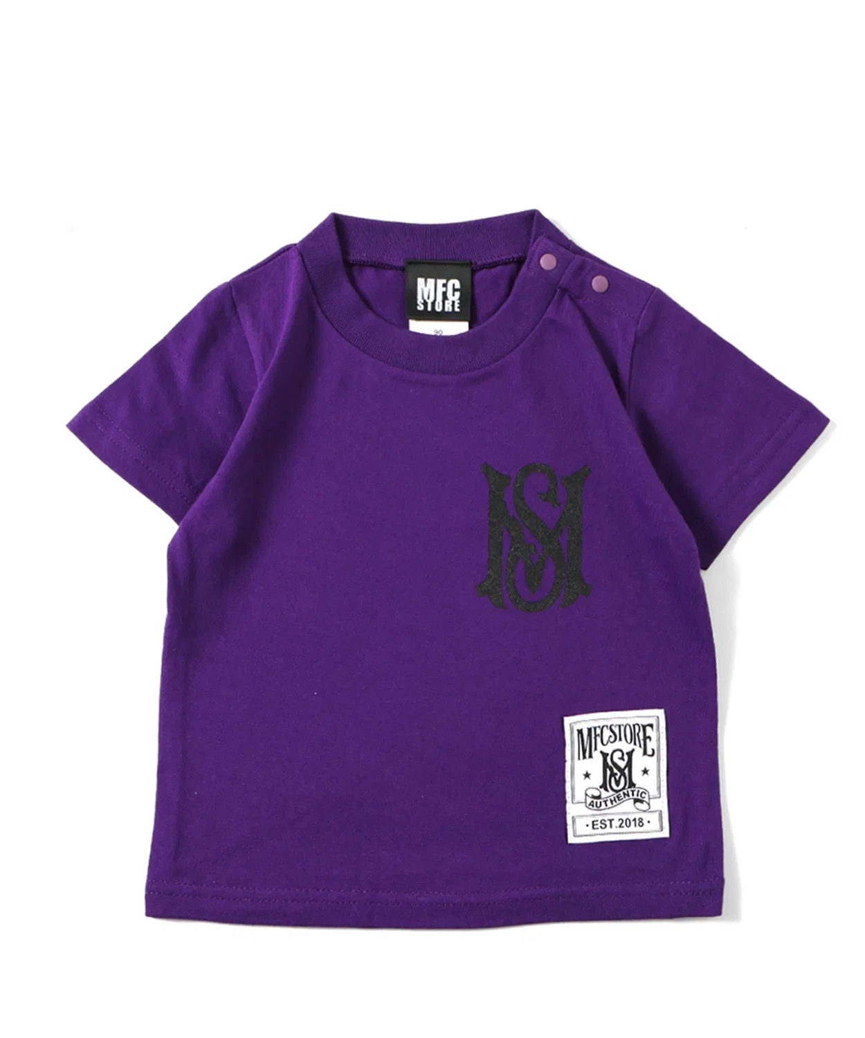 Детская футболка с коротким рукавом MS LOGO S/S TEE KIDS MFC STORE, Purple