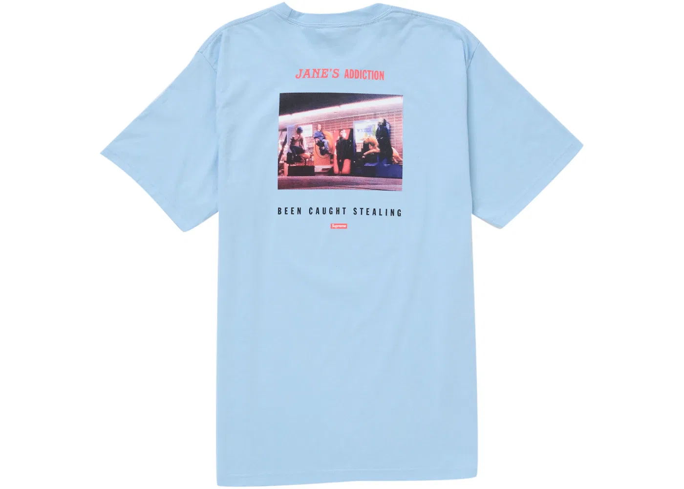 Мужская футболка с принтом Stealing Tee Supreme, Powder Blue — фото 2