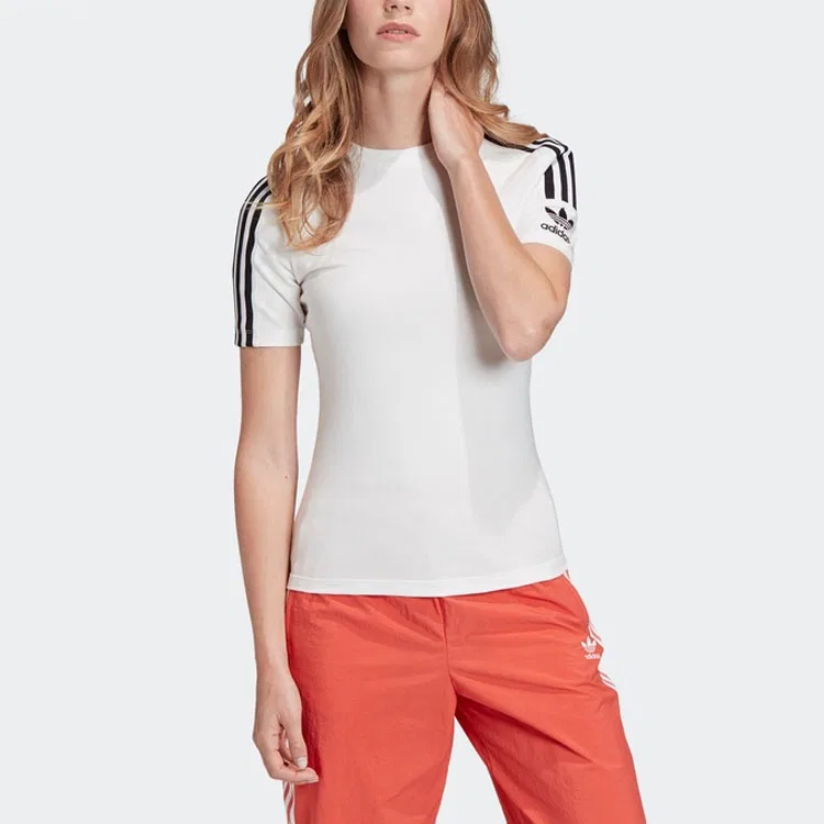 Женская футболка с принтом Adidas Originals — фото 2