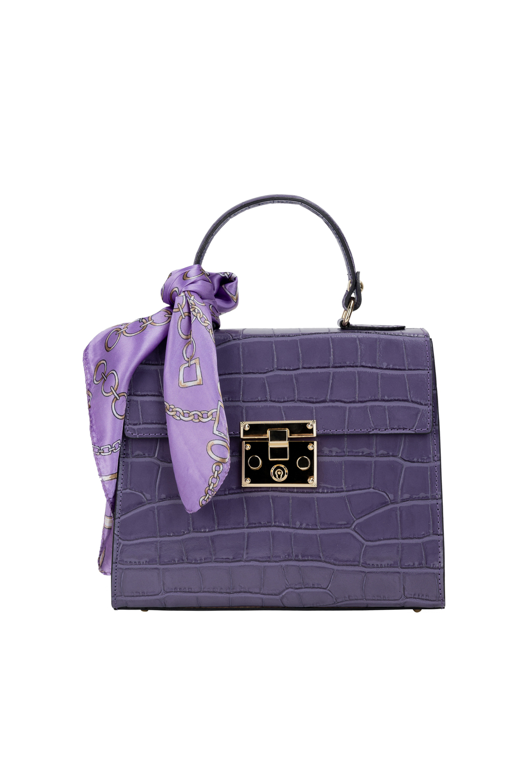 

Сумка через плечо faina Henkeltasche Aus Leder, цвет Violet