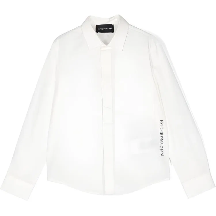 Детская рубашка EMPORIO ARMANI, White