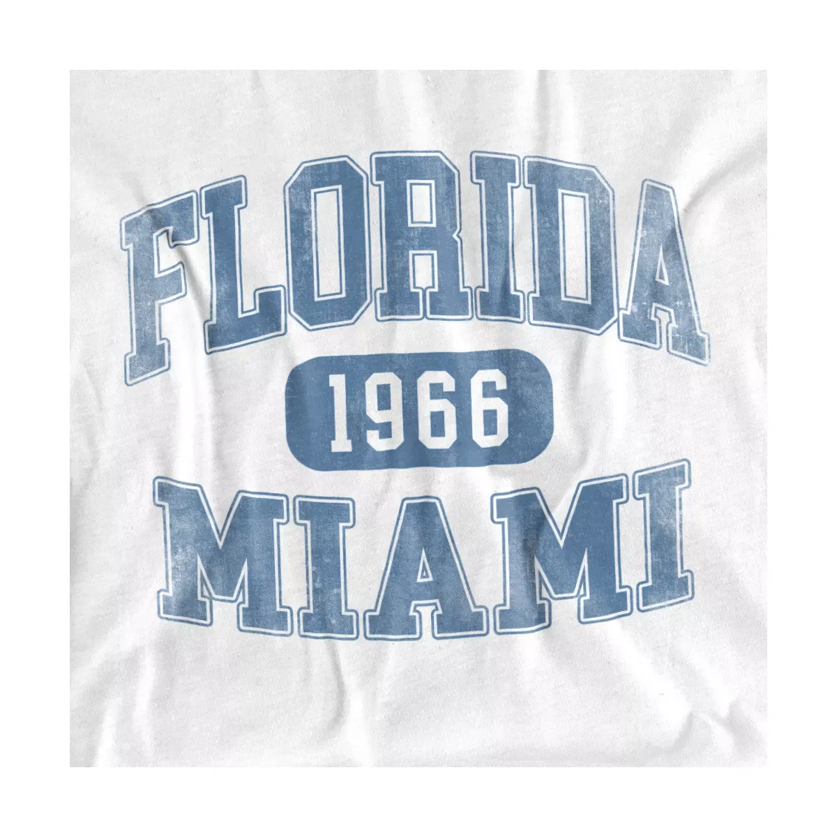 Детское боди с коротким рукавом Miami Florida 1966 LOGOVISION, White — фото 2