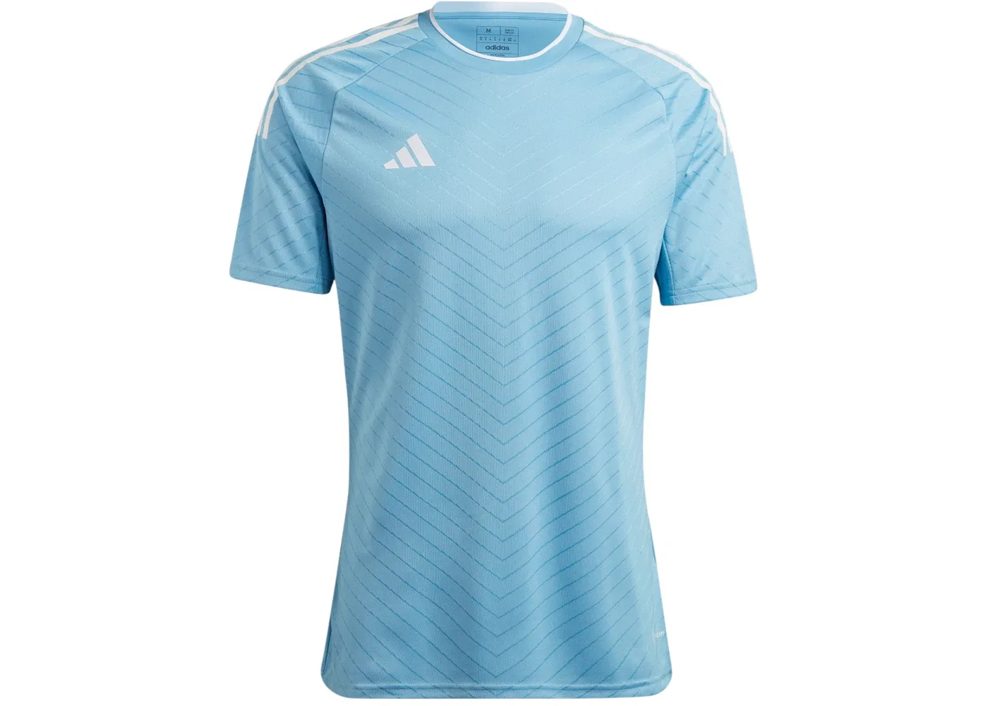 Мужская футбольная футболка с принтом Jersey Adidas, Team Light Blue
