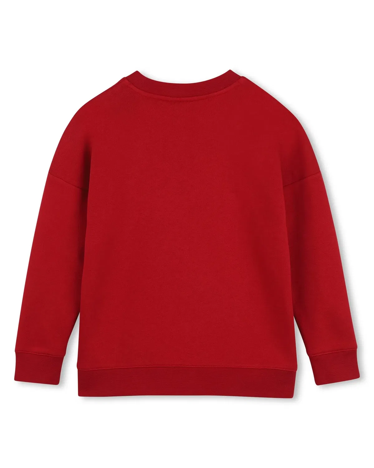 Детская худи для мальчиков с принтом BOSS Kidswear, Rojo — фото 3
