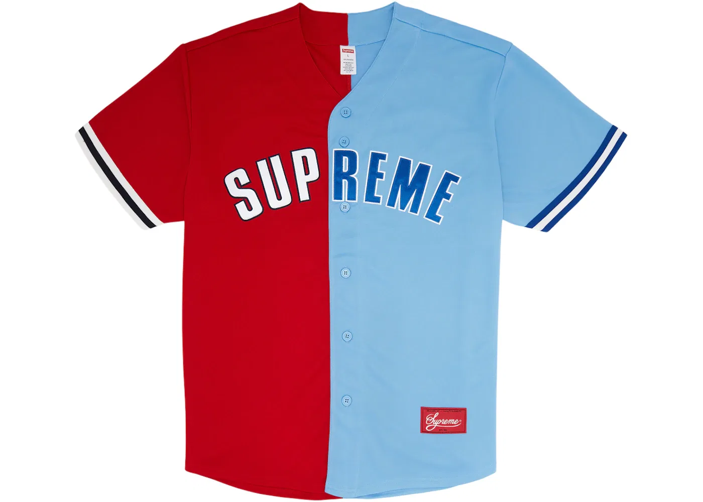 Мужская джерси с принтом Supreme Don't Hate Red