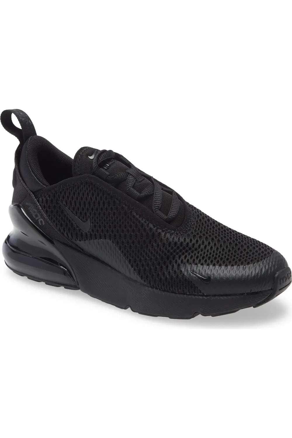 Детские кроссовки с амортизацией Air Max 270 Nike, 006 Black/Black