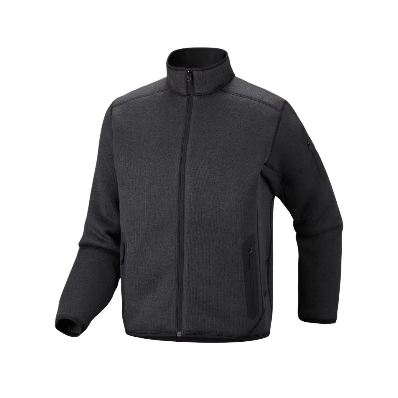 Мужская куртка с воротником-стойкой Covert Arcteryx, Black Gray/Black Heather