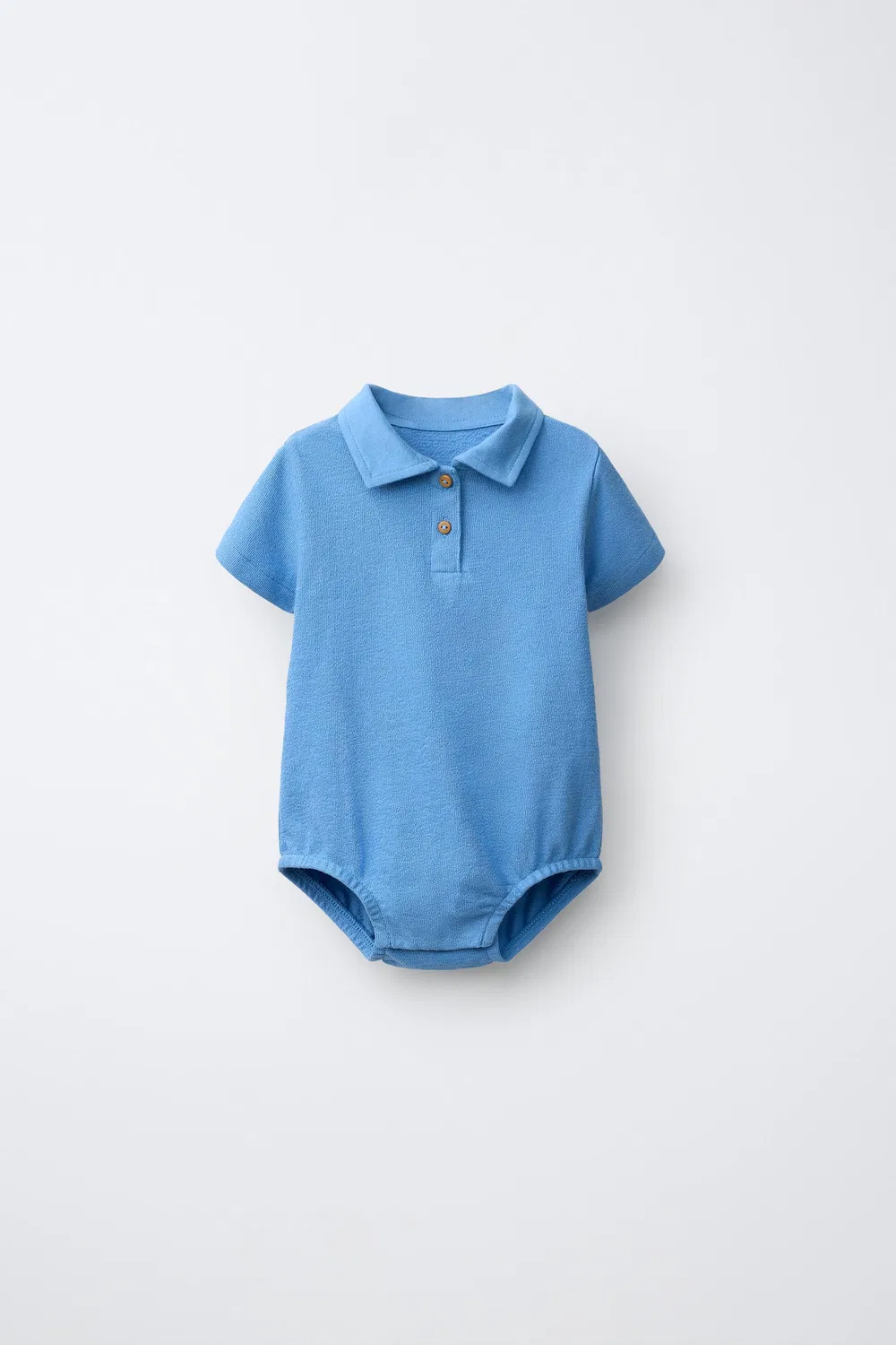 Боди с воротником-поло ZARA, Blue