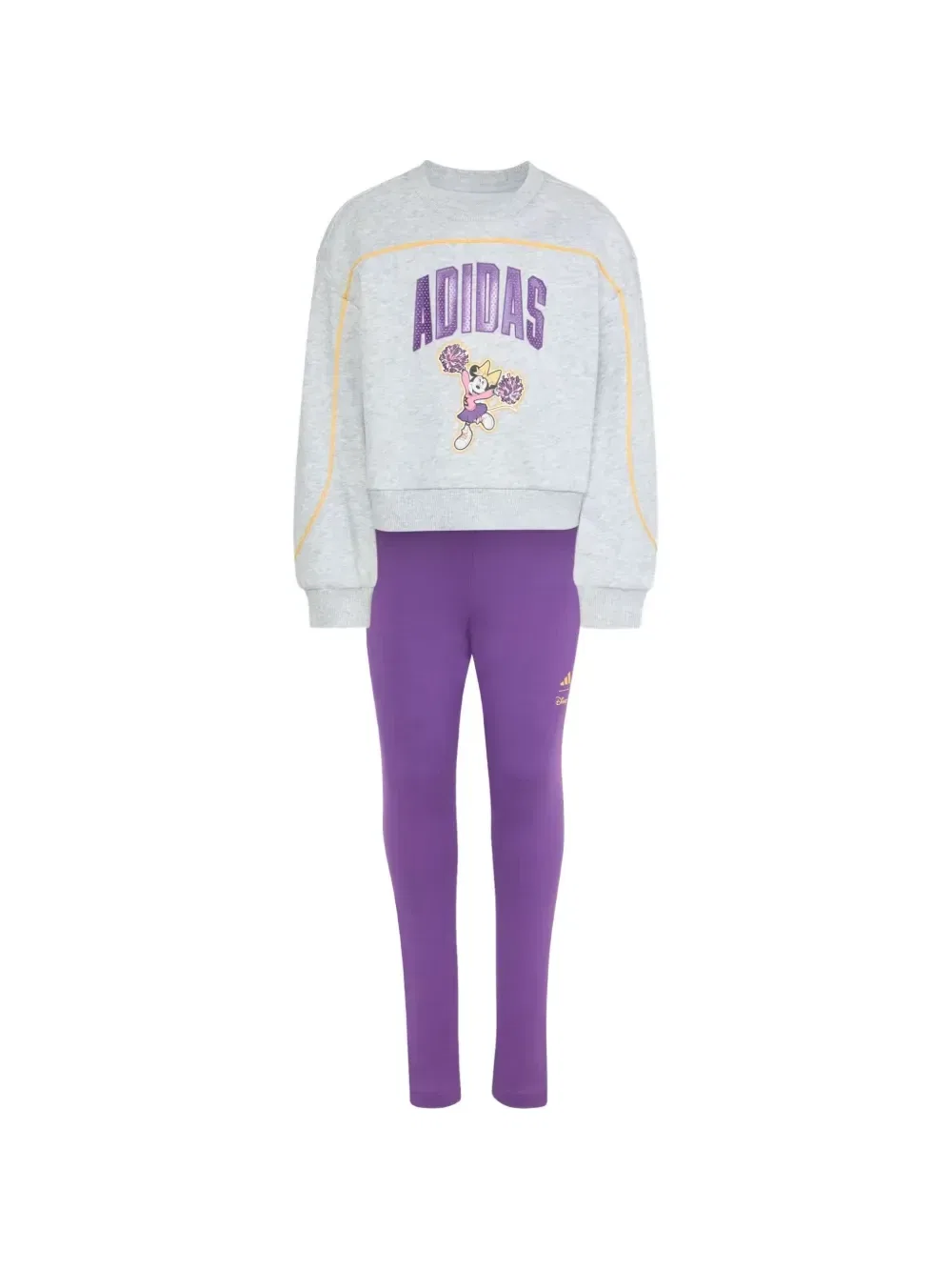 Спортивный костюм с логотипом Adidas Kids, серый