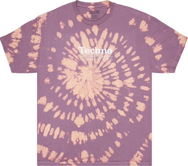 

Футболка Pleasures Techno T-Shirt 'Orange Dye', оранжевый