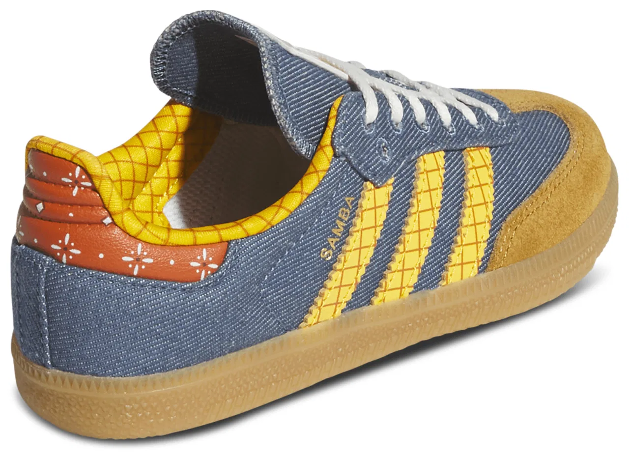 Кроссовки для мальчиков Samba Adidas, цвет Blue/Multi — фото 3