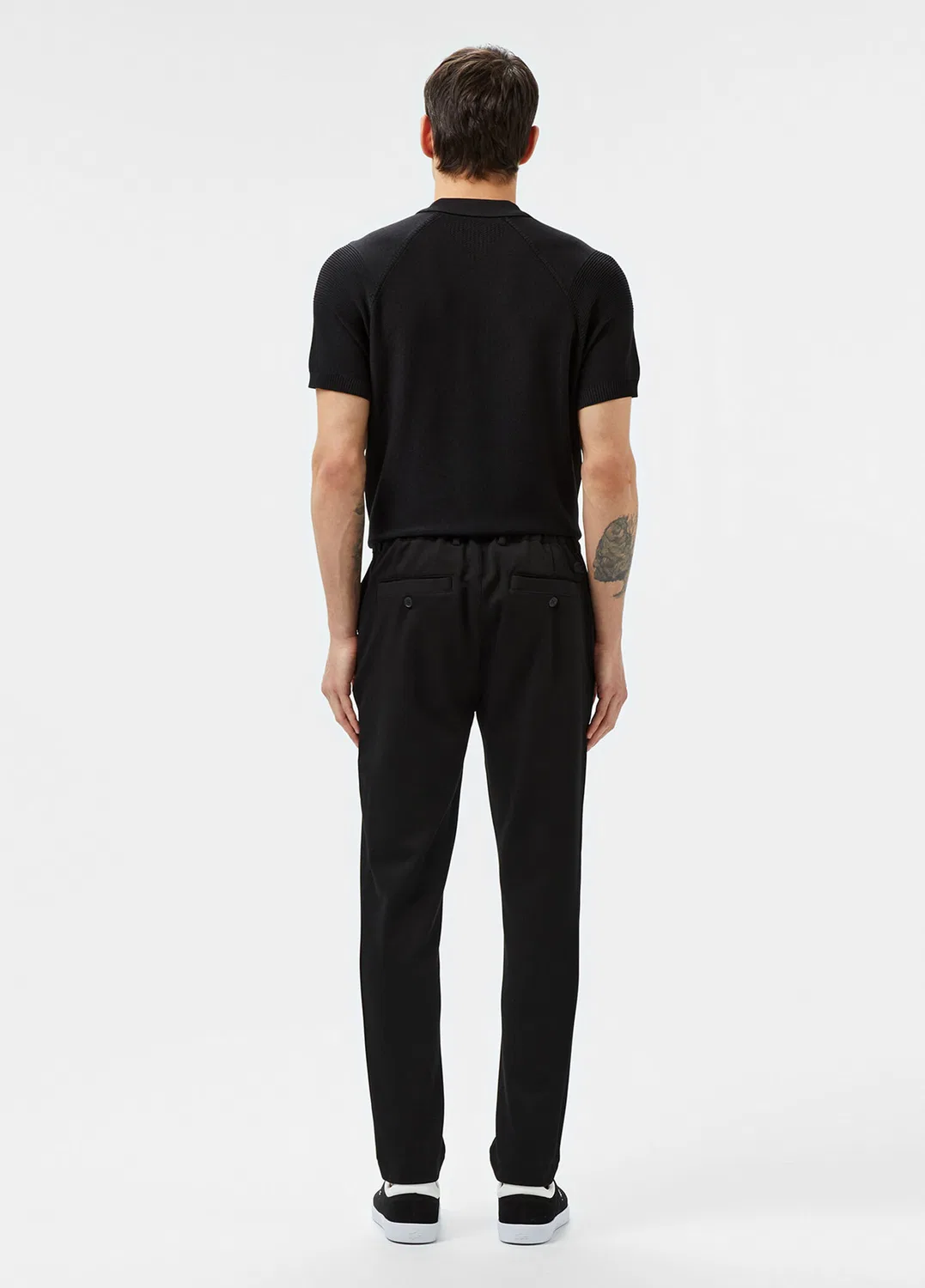 Классические брюки Regular Fit Lacoste, black — фото 2