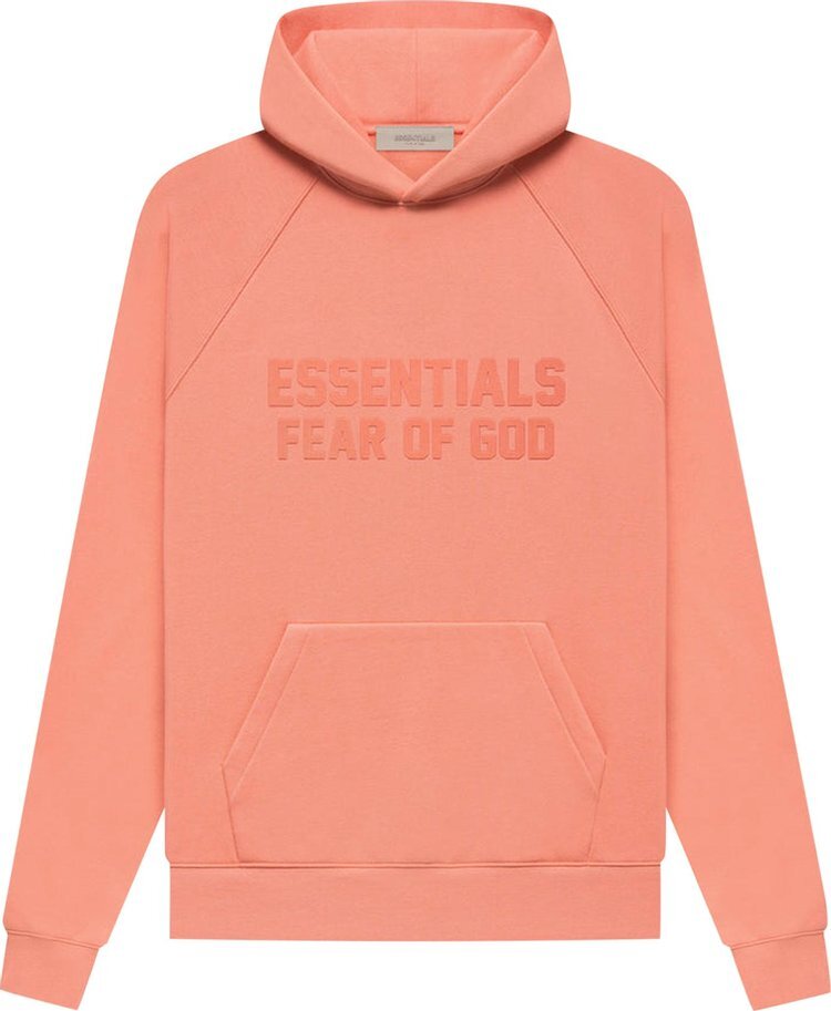 

Худи Fear of God Essentials Hoodie 'Coral', оранжевый