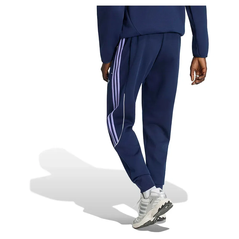 Мужские спортивные брюки с манжетами Spacer Teamgeist 26 Cutline Cuffed Adidas Originals, Blue — фото 2
