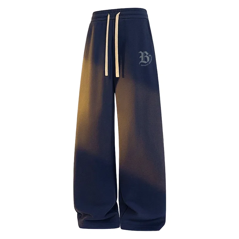 Детские спортивные брюки в ретро-стиле MINISO, Navy Blue