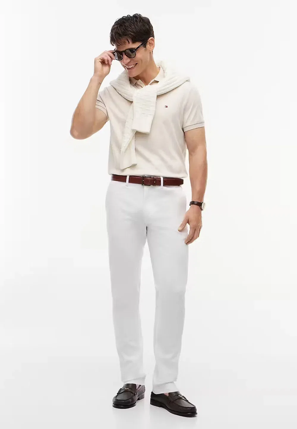 Mw0Mw39994 - рубашка поло Tommy Hilfiger, Beige