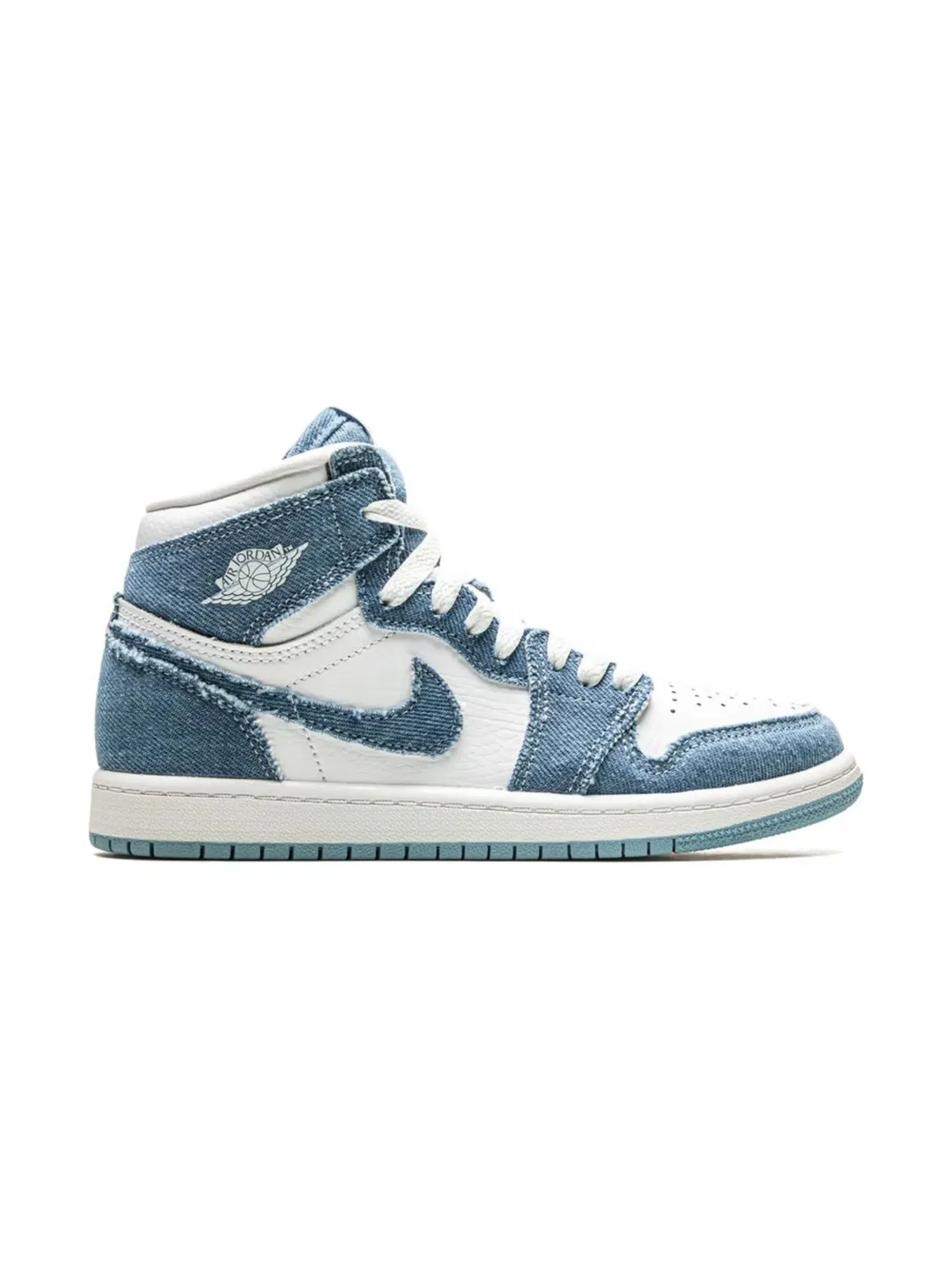 Кроссовки Retro High OG Jordan, синий — фото 4