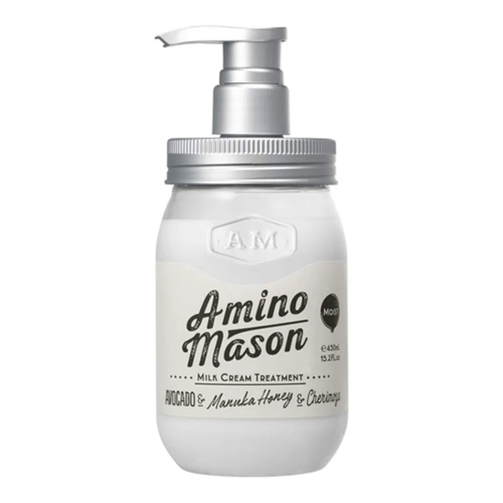 Крем-уход для волос Amino Mason Moist Milk, Stella Seed, набор Green Tea, 450 мл
