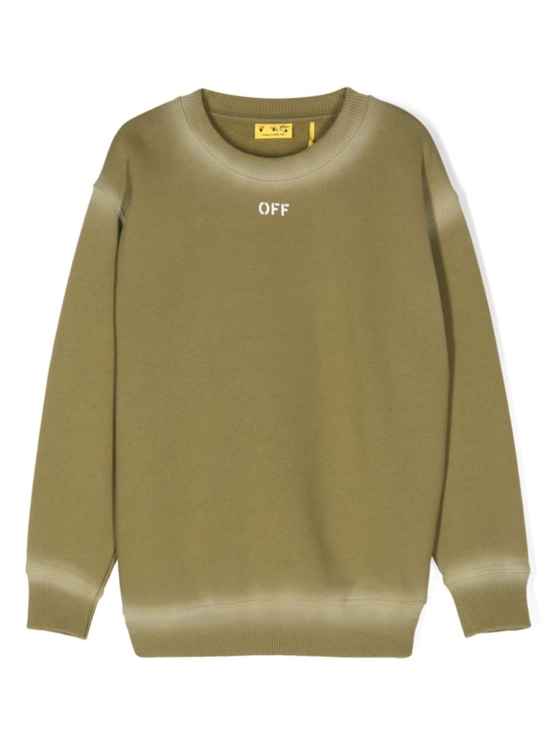 

Off-White Kids свитшот Off Stamp CL, зеленый