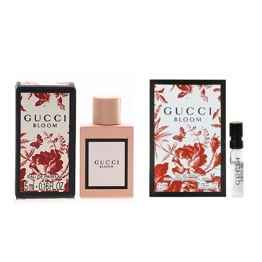 Пробники духов Unisex GUCCI, flora women's eau de toilette 5ml+flora women's eau de toilette 1.5ml — фото 3
