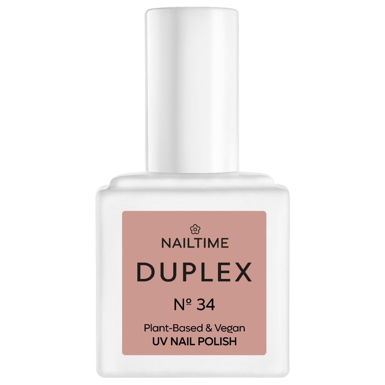 

Лак для ногтей duplex uv nail polish Nailtime, n° 34 touch of powder, объем 8 мл