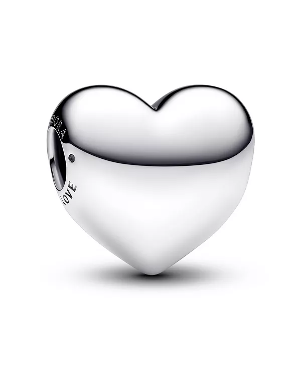 

Большой серебряный брелок в форме сердца «Be Love» с гравировкой Pandora, silver