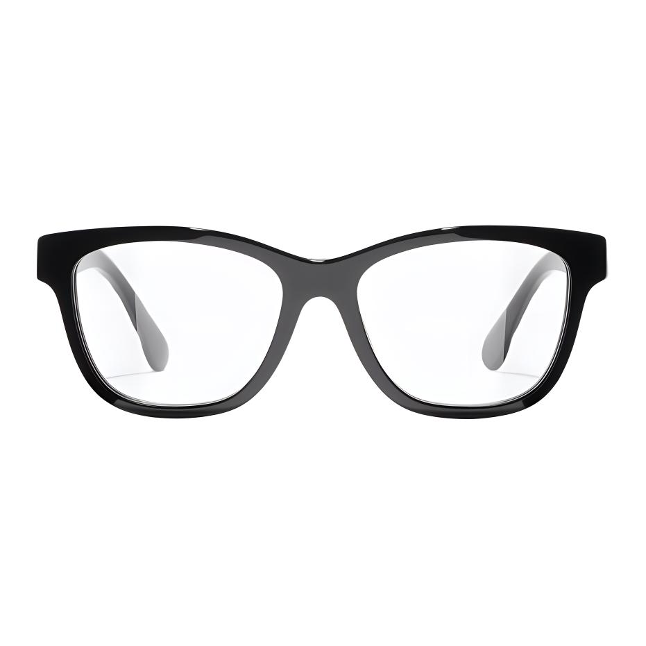 

CHANEL Ацетатные квадратные очки для женщин черные, Black