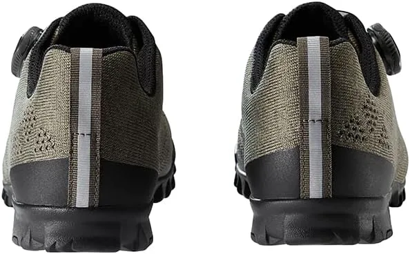 Велосипедные туфли VAUDE Unisex Men's Tvl Skoj, черные, размер US:6.5, хаки — фото 4