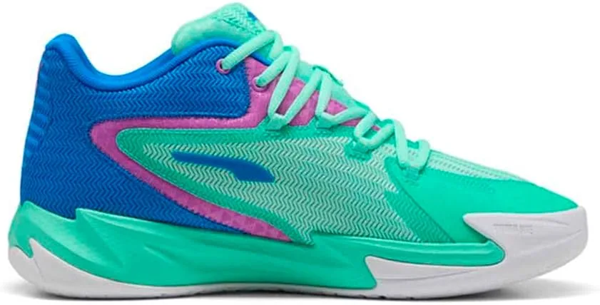Баскетбольные кроссовки Puma Dagger унисекс для взрослых, зеленый — фото 3