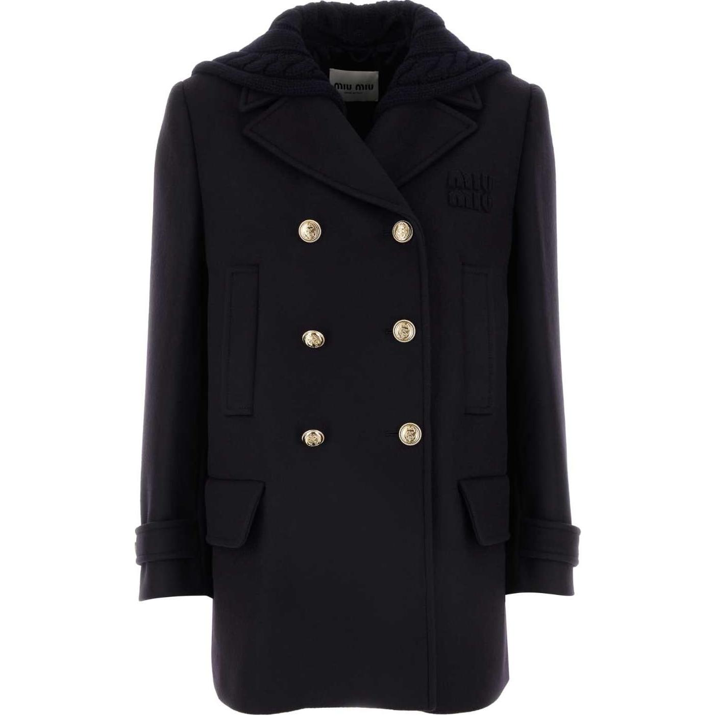 

MIU MIU Куртка Button Up, Midnight Blue