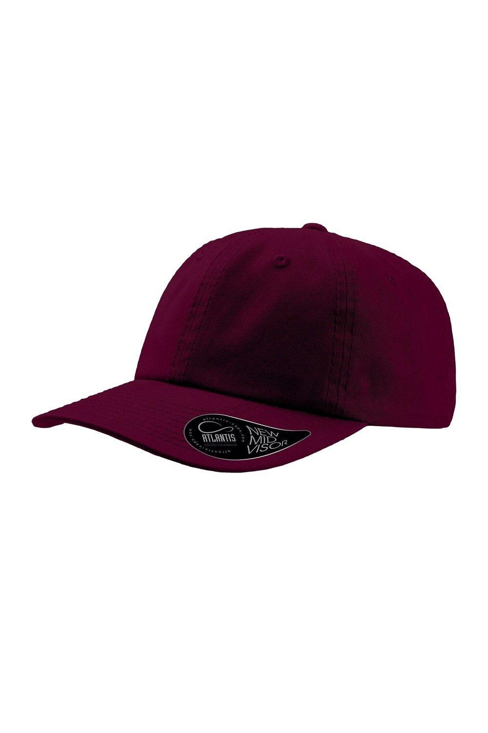 

Неструктурированная кепка Dad Hat с 6 панелями Atlantis, красный