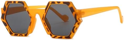 

Солнцезащитные очки Punk Polygon 2027 для женщин, солнцезащитные очки для мужчин, очки для активного отдыха с защитой от УФ-излучения UV400, женские очки Hombre MTZJH, Leopard-black