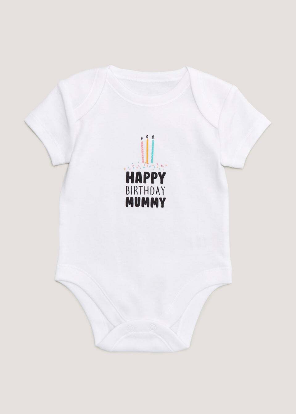 

Боди Baby White Happy Birthday Mummy (Tiny Baby, 12 мес.), белый