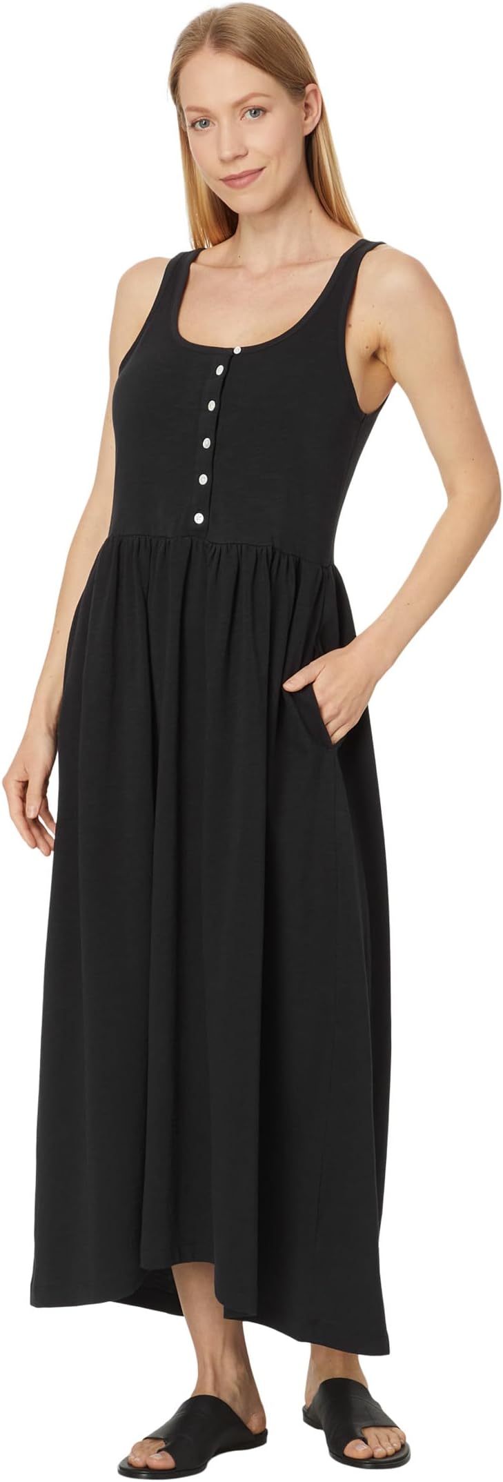

Платье Lilla P Hi-Low Maxi Tank Dress, черный