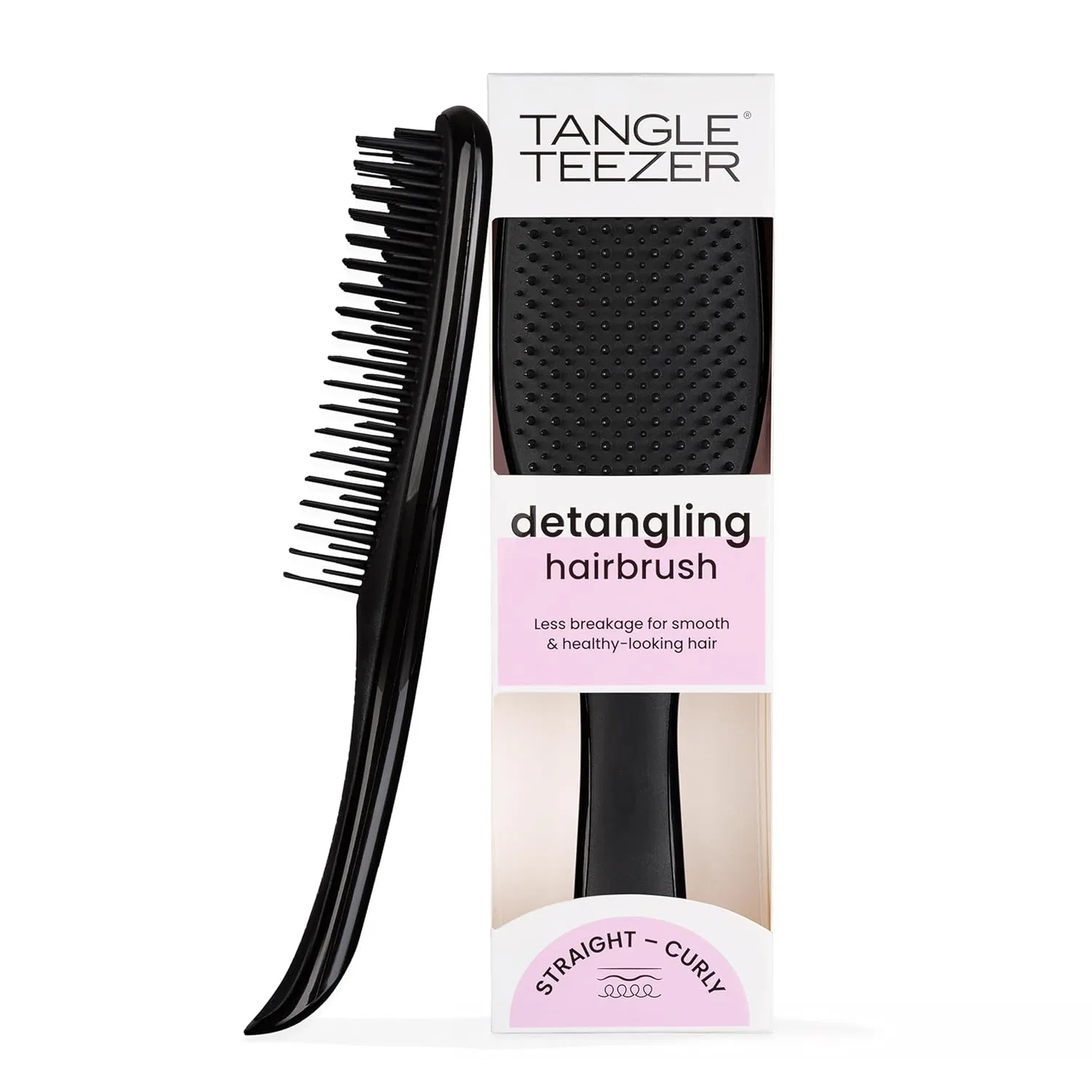 Щетка для влажных и сухих волос «Ultimate Detangler Midnight Black» от Tangle Teezer Tangle Teezer, Black