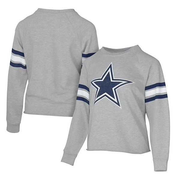 

Женская серая толстовка raglan terry dallas cowboys Lauren James, Серый, Женская серая толстовка raglan terry dallas cowboys Lauren James