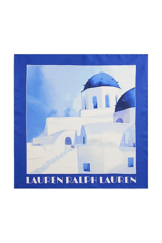 

Шелковый шарф Lauren Ralph Lauren, синий