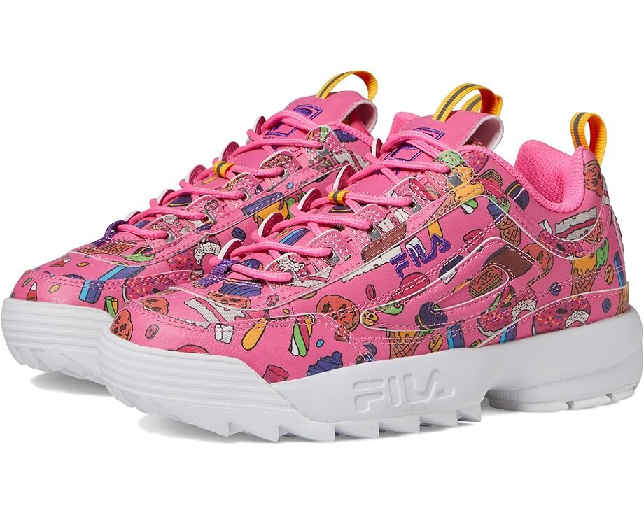

Кроссовки Fila Disruptor II Premium, цвет Sugar Plum/Electric Purple/Lemon