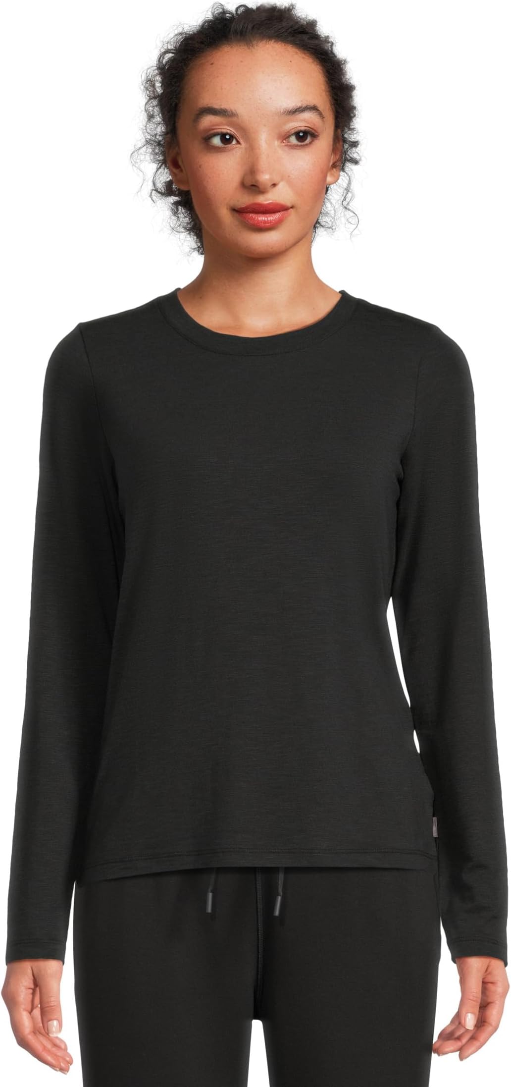 

Женская футболка Cloud с длинным рукавом TravisMathew, Black