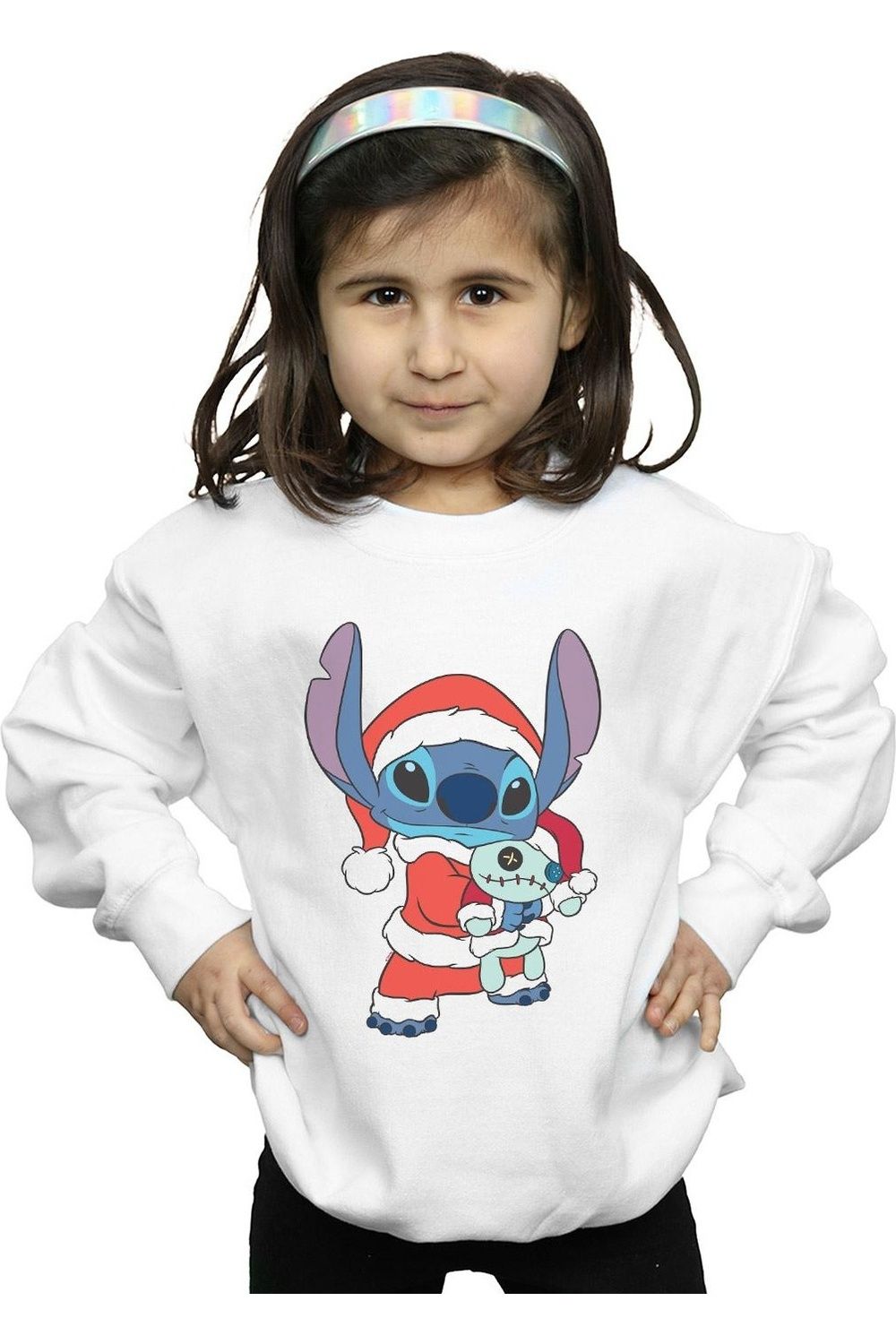 

Свитшот Disney Lilo And Stitch Stitch Christmas, белый
